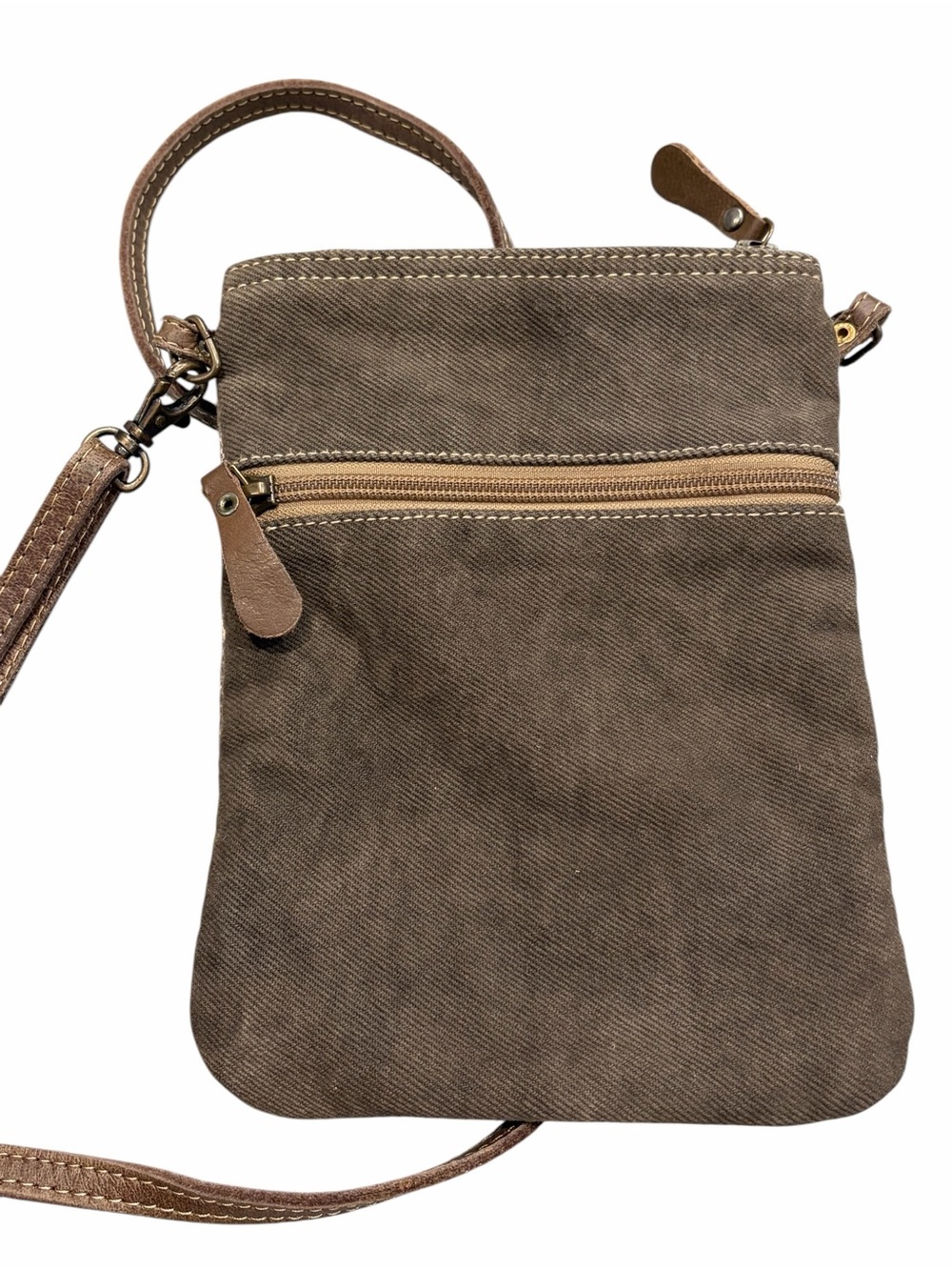 Myra Bag Timeless Canvas Crossbody Bag Purse - Picture 3 of 7